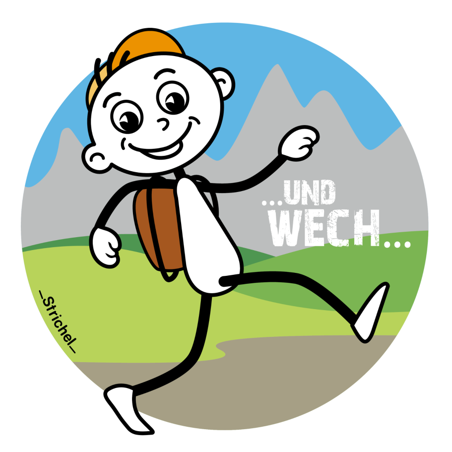 und wech und wech